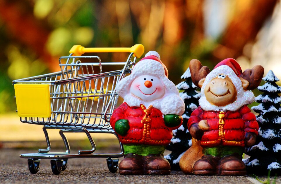 Shopping purchasing candy