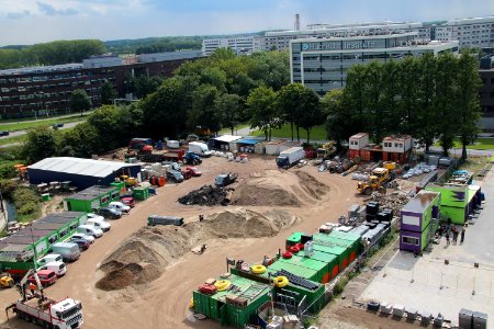 20170901 construction site, Science Park Utrecht University