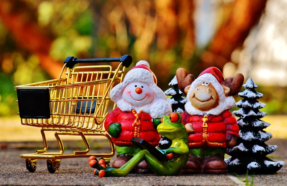 Shopping purchasing candy