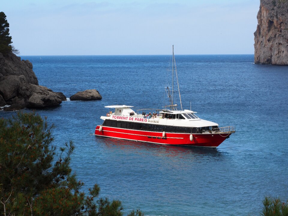 Bay of sa calobra serra de tramuntana sea bay