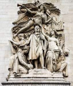 Champs elysées places of interest france photo