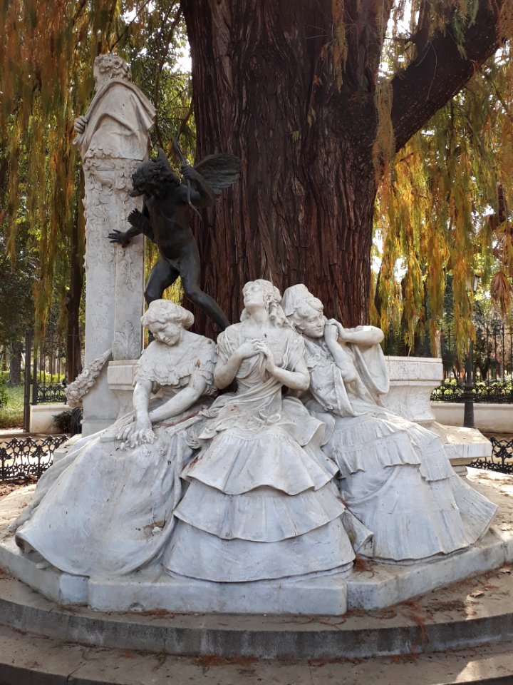 Glorieta de Bécquer. Parque María Luisa (Sevilla).