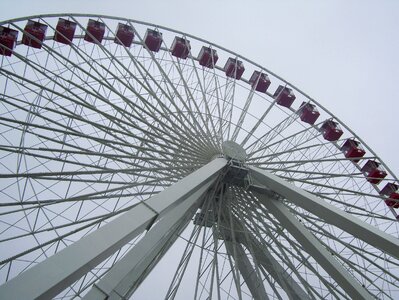 Wheel amusement park ferris photo