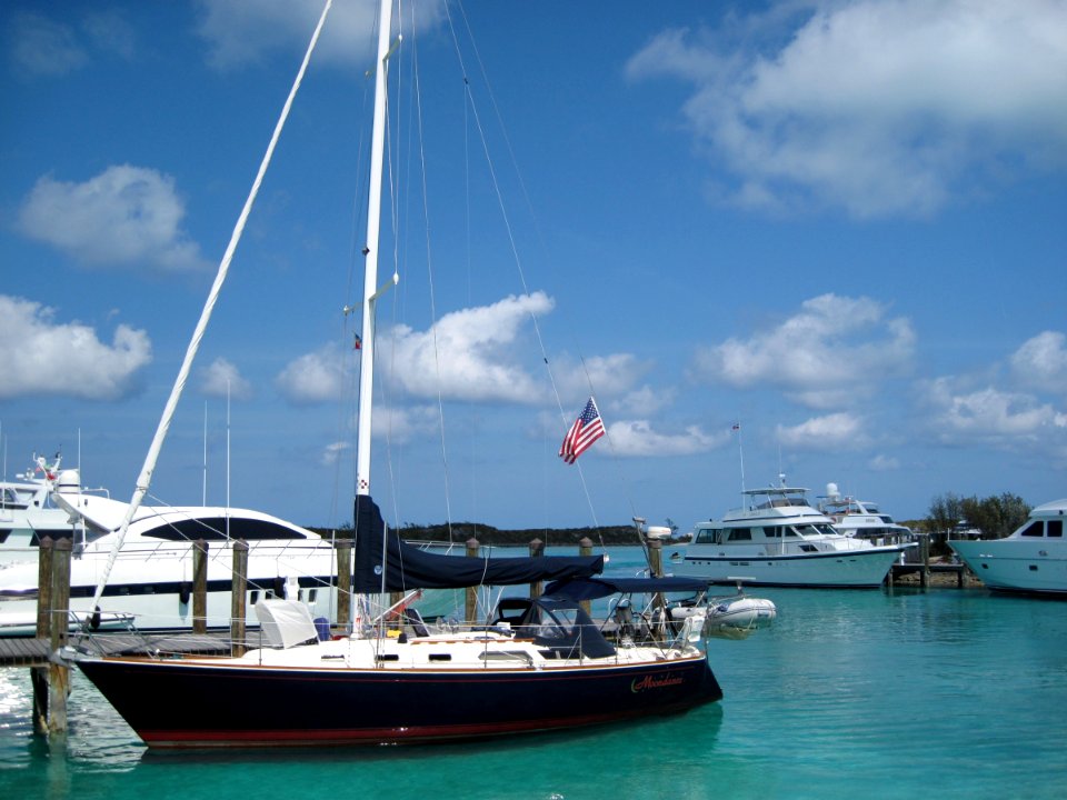Among the Mega Yachts