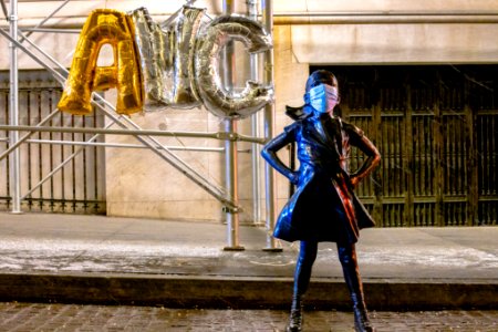 wallstreetbets vs. NYSE, AMC round and Fearless GIrl