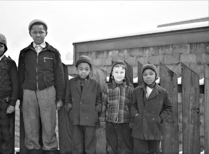 Our Gang: Steelworkers' sons. Aliquippa, Pennsylvania. January 1941. photo