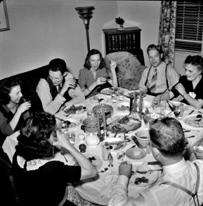 Christmas in a home. Washington, D.C. December 25, 1941.