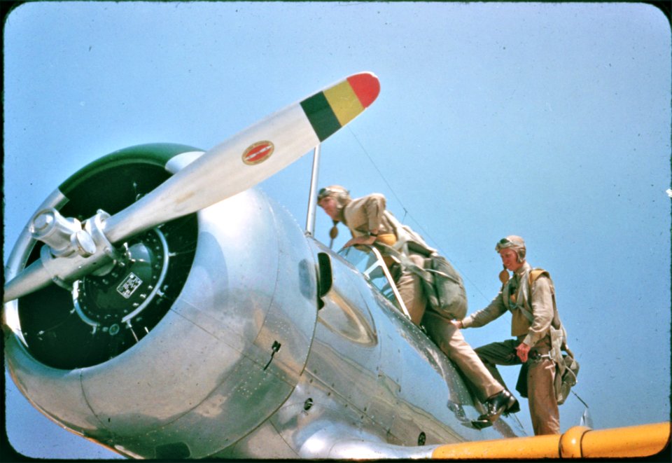 Wild Blue Yonder: Aviation cadets at the Naval Air Base, Corpus Christi, Texas August 1942.