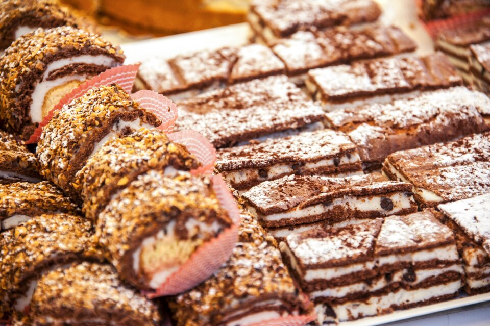 Sweet dessert italian
