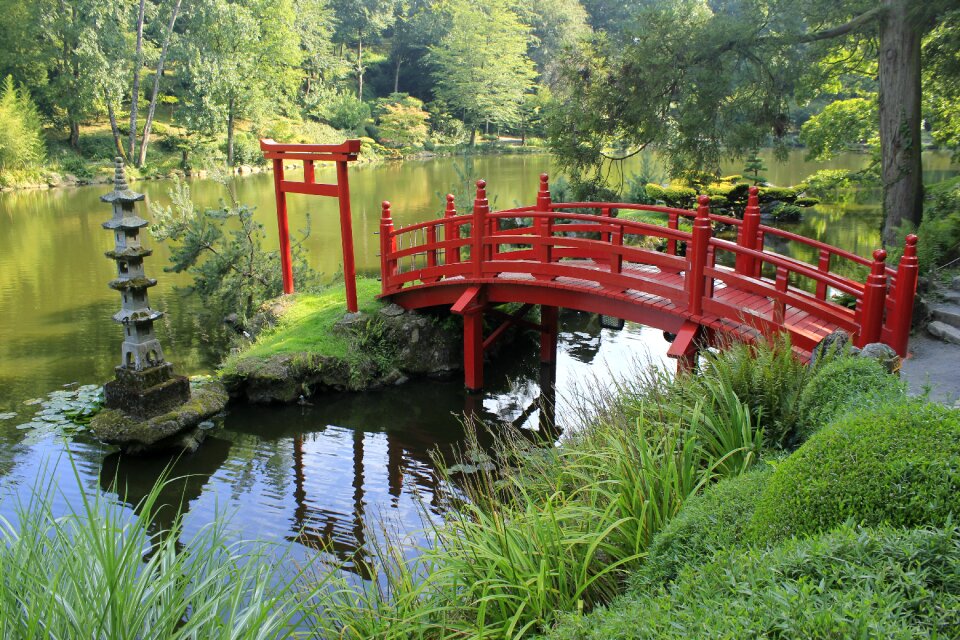 Red bridge france mare