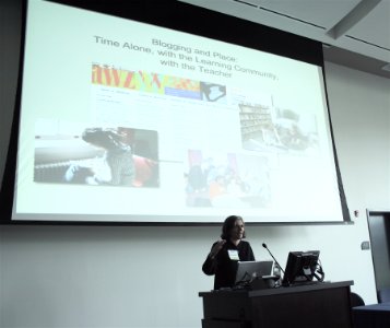 Barbara Ganley Speaks on "Slow Blogging"