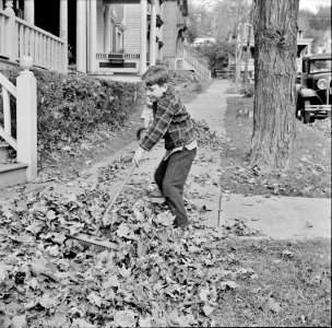 Fall activity. Little Falls, New York. October 1941.