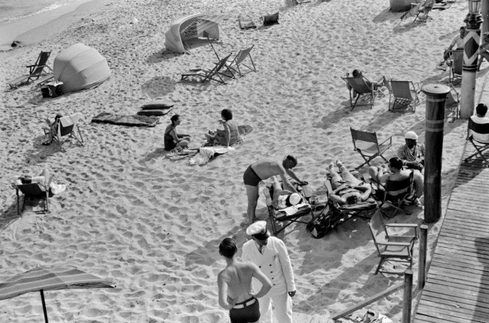 Sand in my Shoes: Beach bathers at Miami Beach, Florida, 1939.