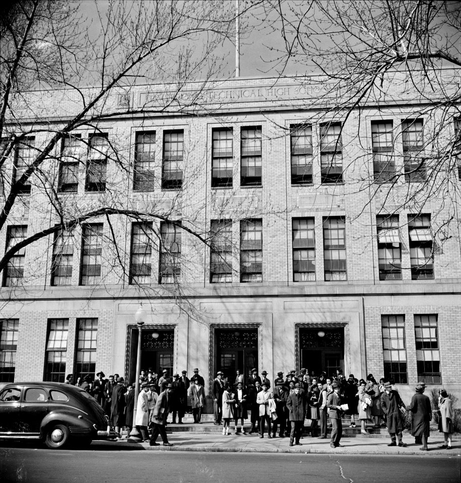 The Bell Brings Forth: Students at Armstrong Technical High School in Washington, D.C. March 1942