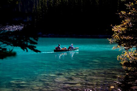 Banff lake view