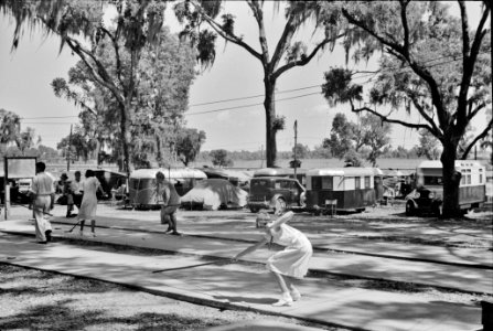 Dade City tourist camp, Florida, 1939.