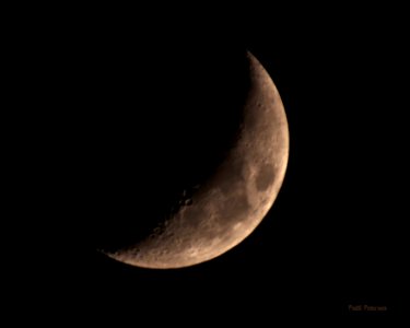 waxing crescent 2 photo