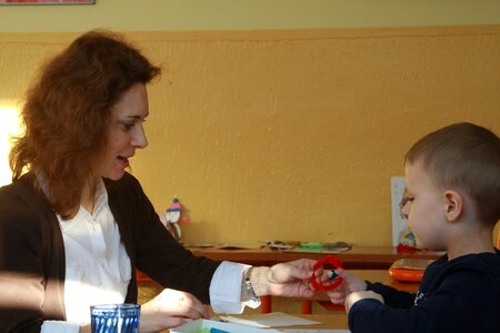School teacher the pupil