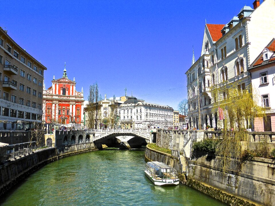 Bridge slovenia landscape