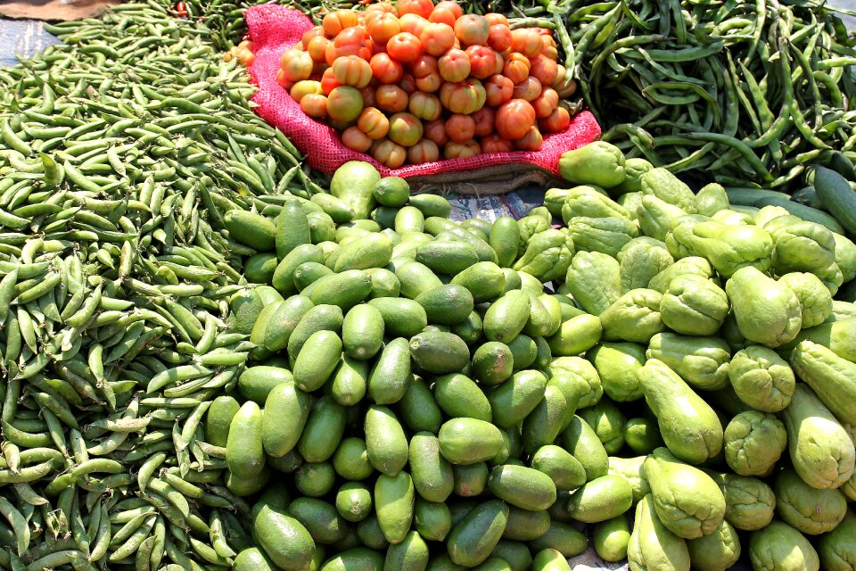 Rural market market vendor photo