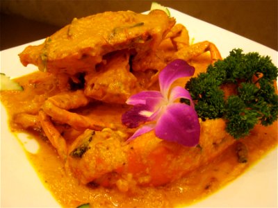 Mmmm Curry Crab