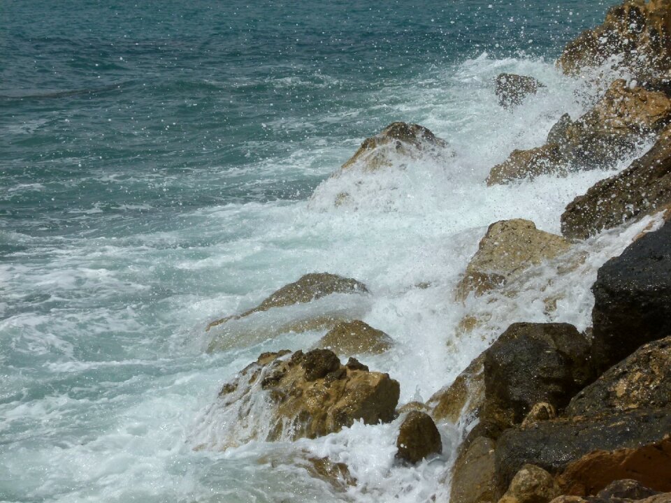 Natural scenery sea
