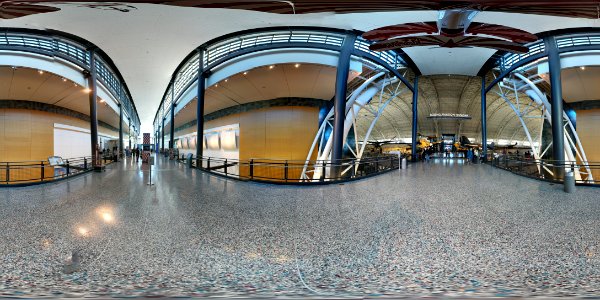 Udvar-Hazy Center spherical panorama 05 photo