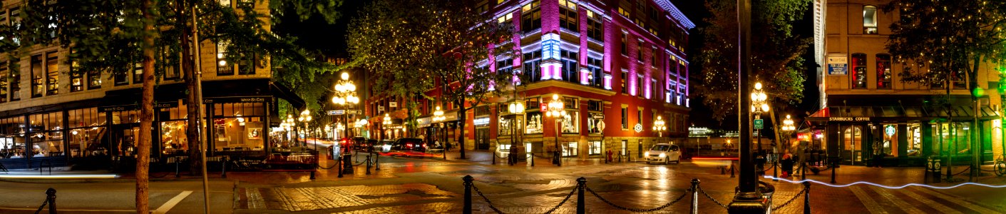 Gastown Vancouver Panaroma View
