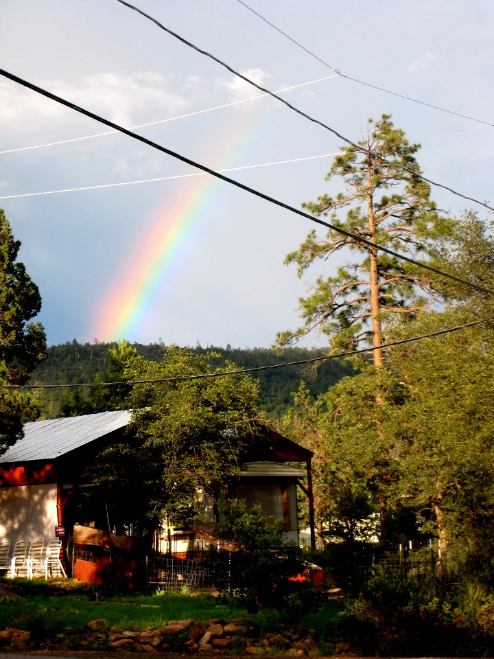 House with Personal Rainbow