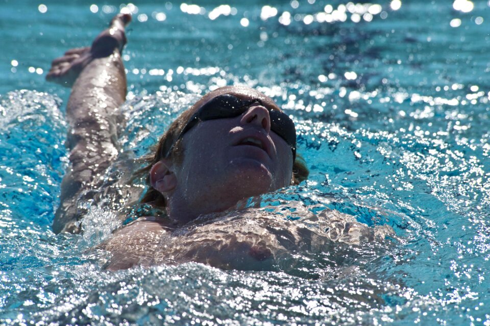 Competition athlete stroke
