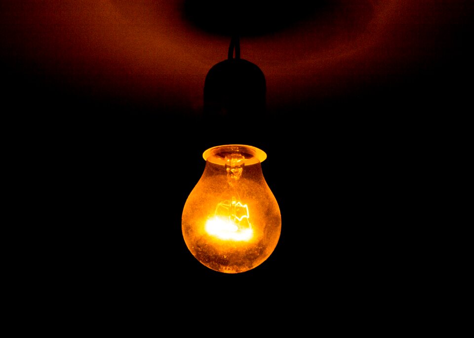 Ceiling energy glowing