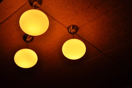 Yellow light lighting