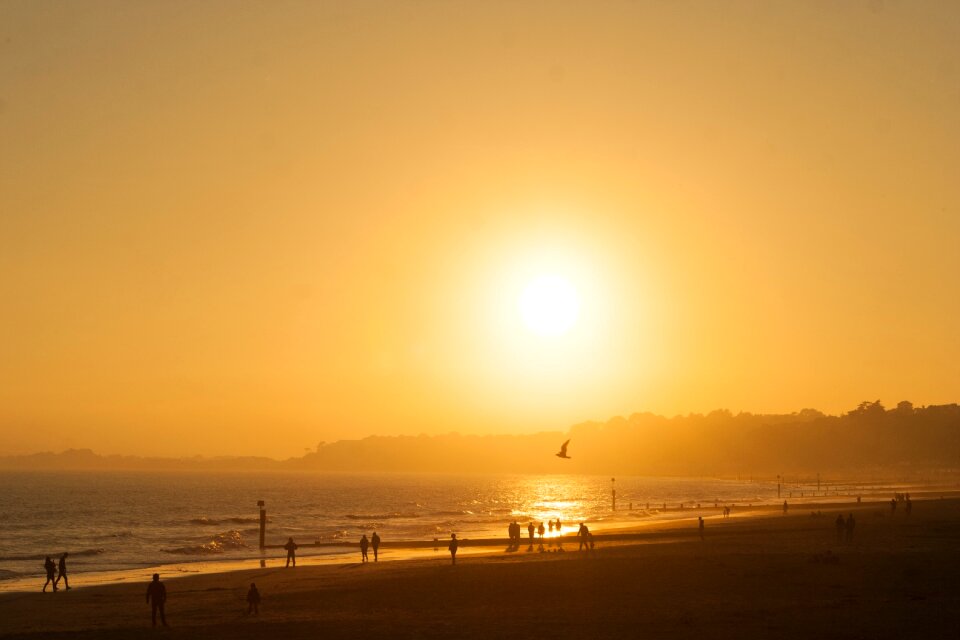 Landscape ocean sunlight