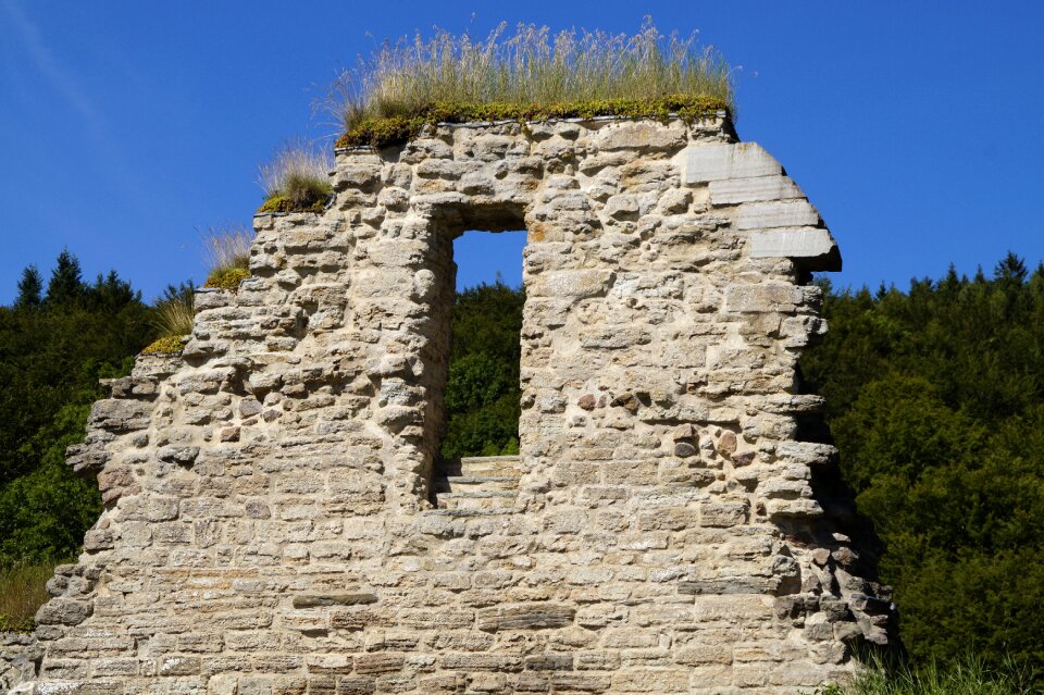 Alvastra ruin monastery