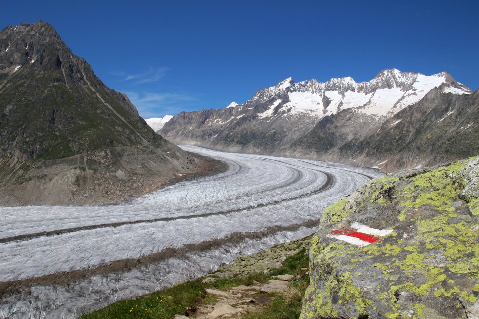 Glacier hiking switzerland