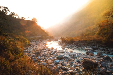 Sunset River