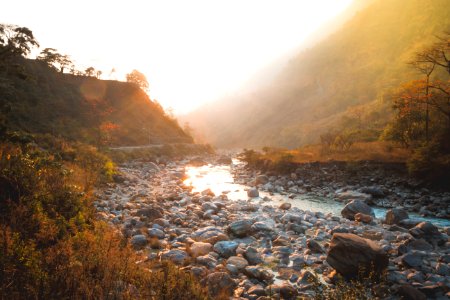 Sunset River photo