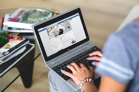 Laptop device screen