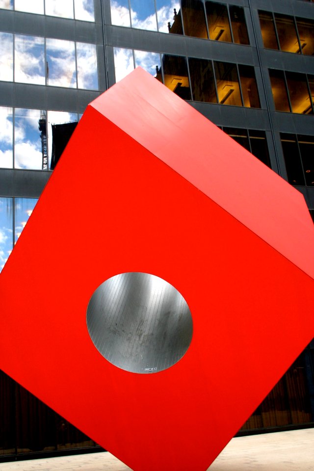 A Big Big Red Cube