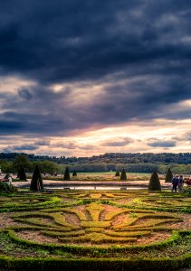 Jardin de Versailles at Sunset photo