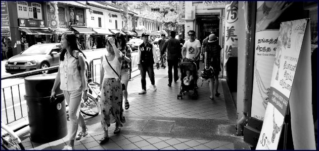 tourists came to see our way of life photo