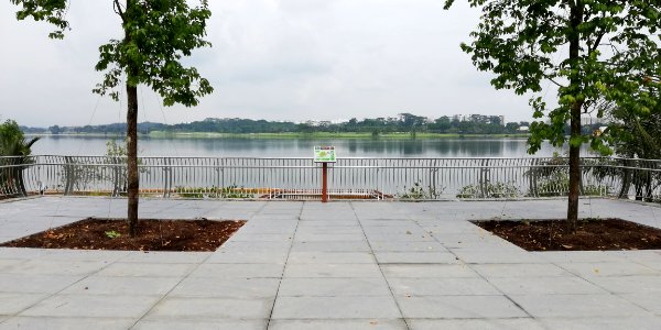 Rower's bay, a resting point for round-island-route facing Lower Seletar Reservoir photo