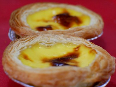 Portuguese egg tarts