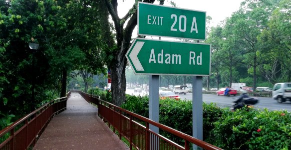 newly opened coast-to-coast trail along expressway
