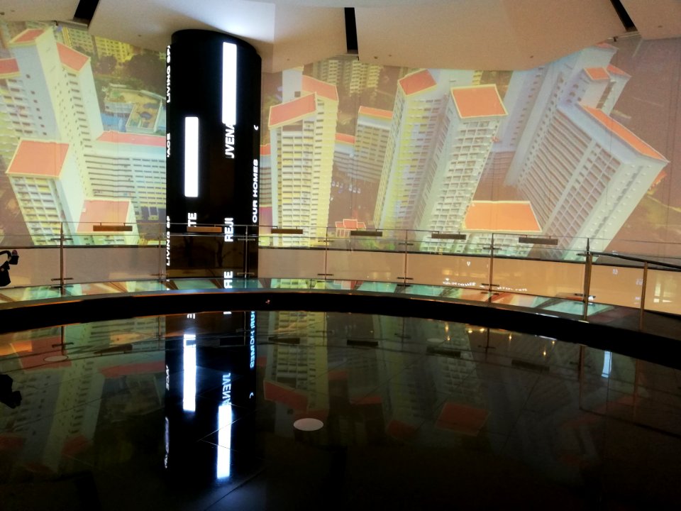 reflections on a shining floor