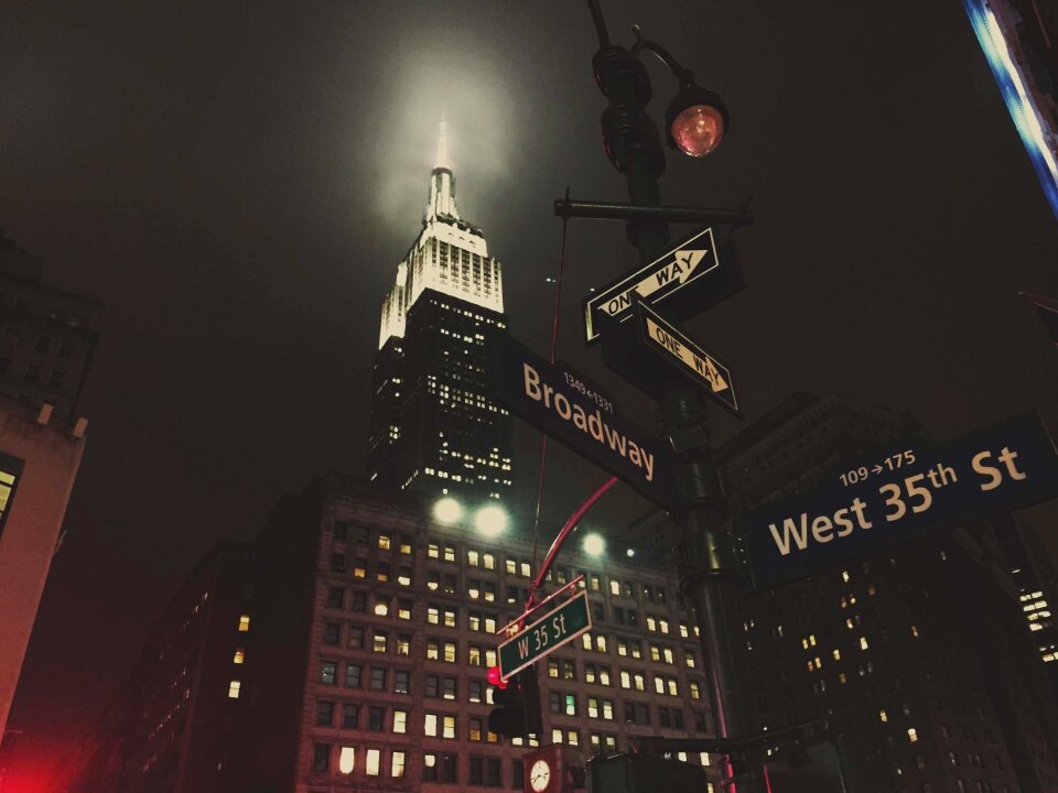 Night urban evening
