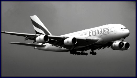 Emirates Airbus A380 photo
