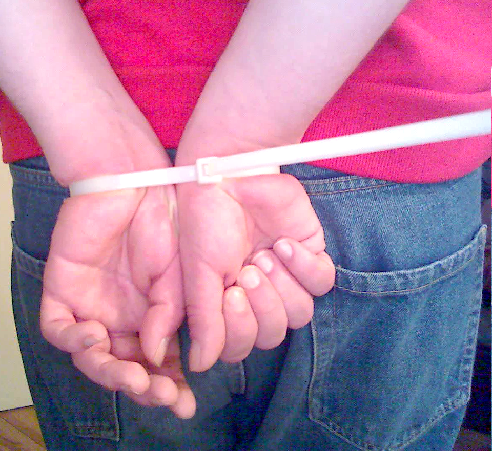 handcuffed