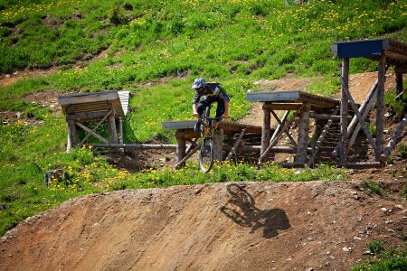Sport bike park obstacle