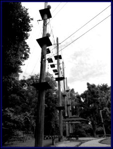 34 megaClimb obstacles @ Sentosa mega adventure park